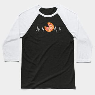 pizza heartbeat pizza heart pizza lovers, Baseball T-Shirt